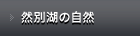 然別湖の自然
